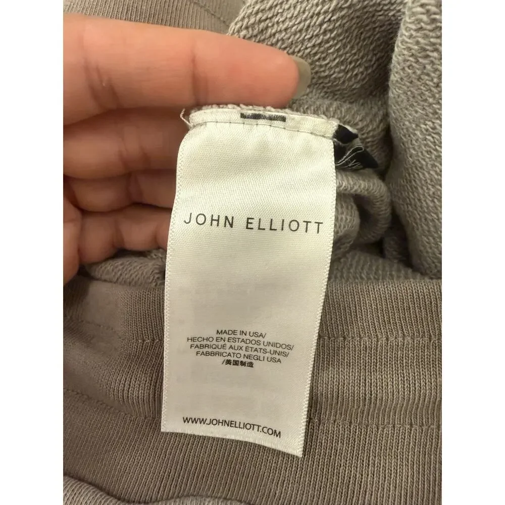 JOHN ELLIOTT 1992 Colourblock Drawstring Joggers - Gray Clay - Size 5 / XXL